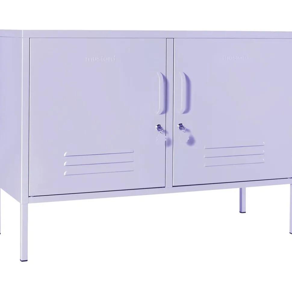 Aparador De Metal Con Puertas Mustard