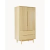 Armario En Roble Cassy, 2 Puertas