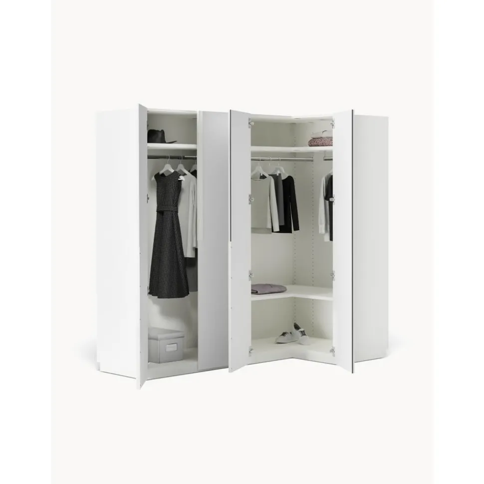 Armario Esquinero Modular Leon, 4 Puertas (215 Cm), Diferentes Variantes