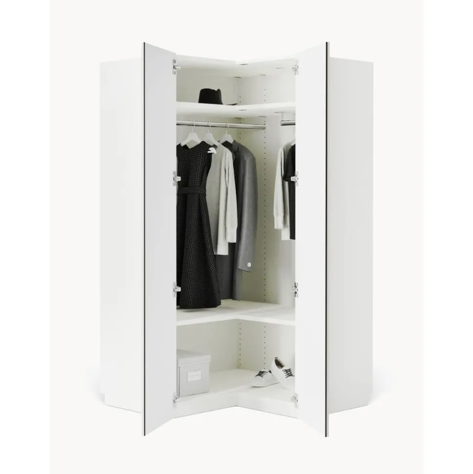 Armario Esquinero Modular Charlotte, 2 Puertas (115 Cm), Diferentes Variantes
