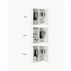 Armario Esquinero Modular Leon, 4 Puertas (215 Cm), Diferentes Variantes