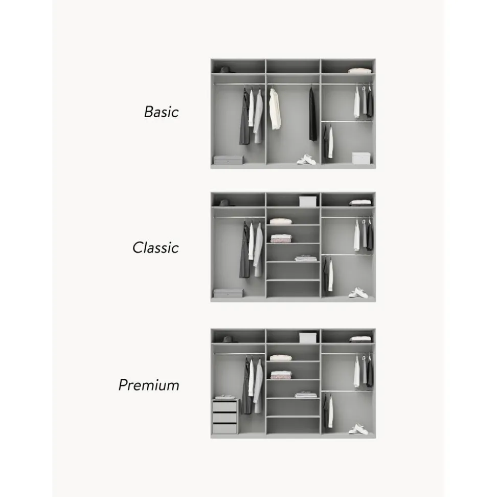 Armario Modular Leon, 6 Puertas (300 Cm), Diferentes Variantes
