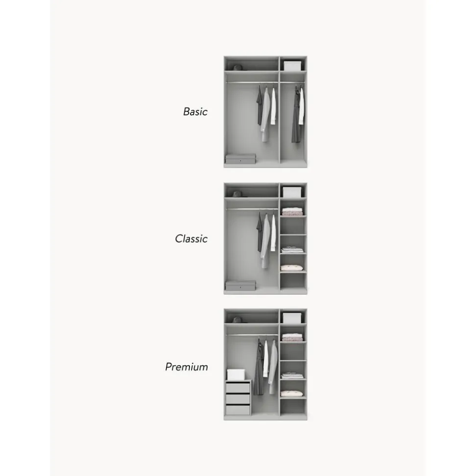 Armario Modular Leon, 3 Puertas (150 Cm), Diferentes Variantes