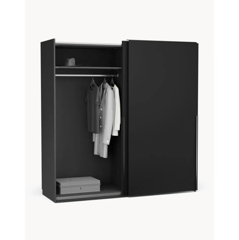 Armario Modular Leon, 2 Puertas Correderas (200 Cm), Diferentes Variantes