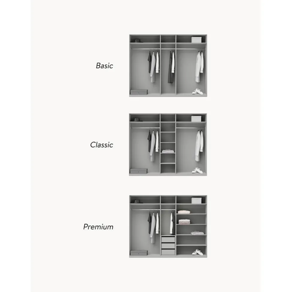 Armario Modular Simone, 5 Puertas (250 Cm), Diferentes Variantes
