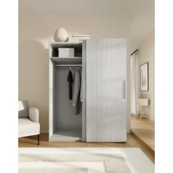 Armario Modular Simone, 2 Puertas Correderas (150 Cm), Diferentes Variantes
