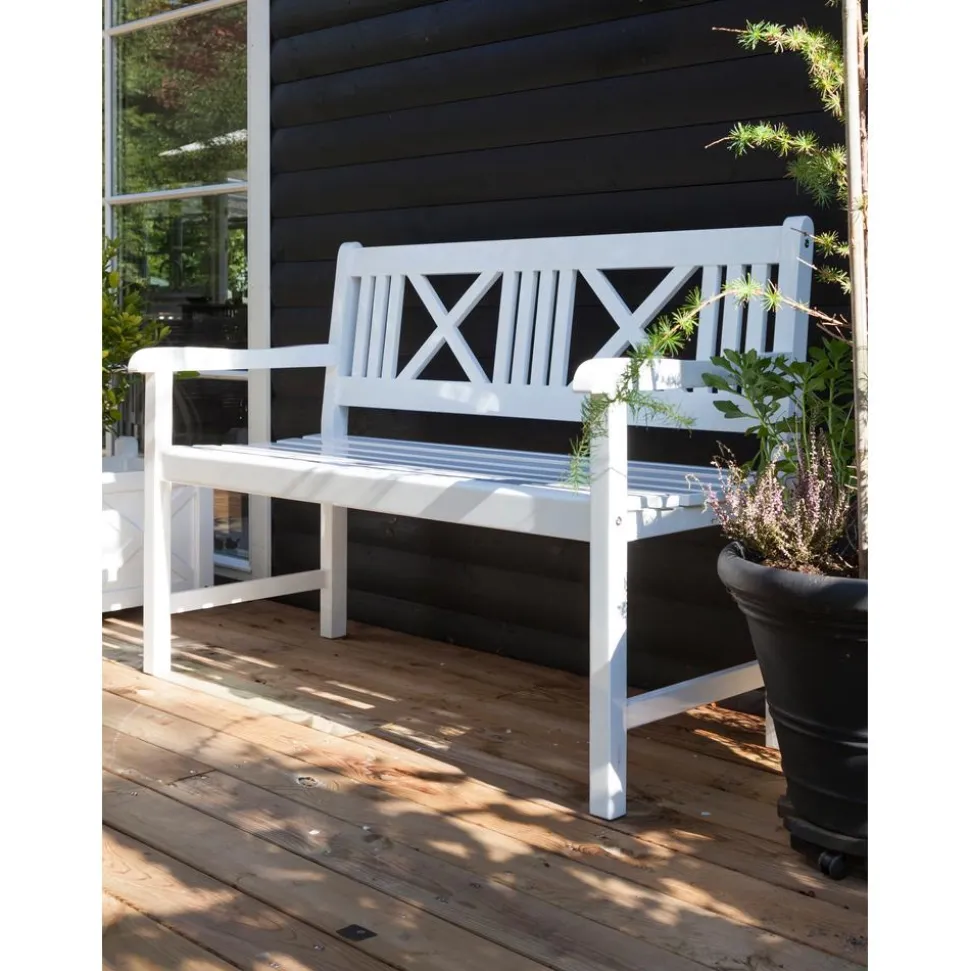 Banco Grande De Madera Para Exterior Rosenborg