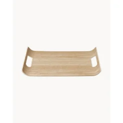 Bandeja Decorativa De Madera Wilo, 36 Cm