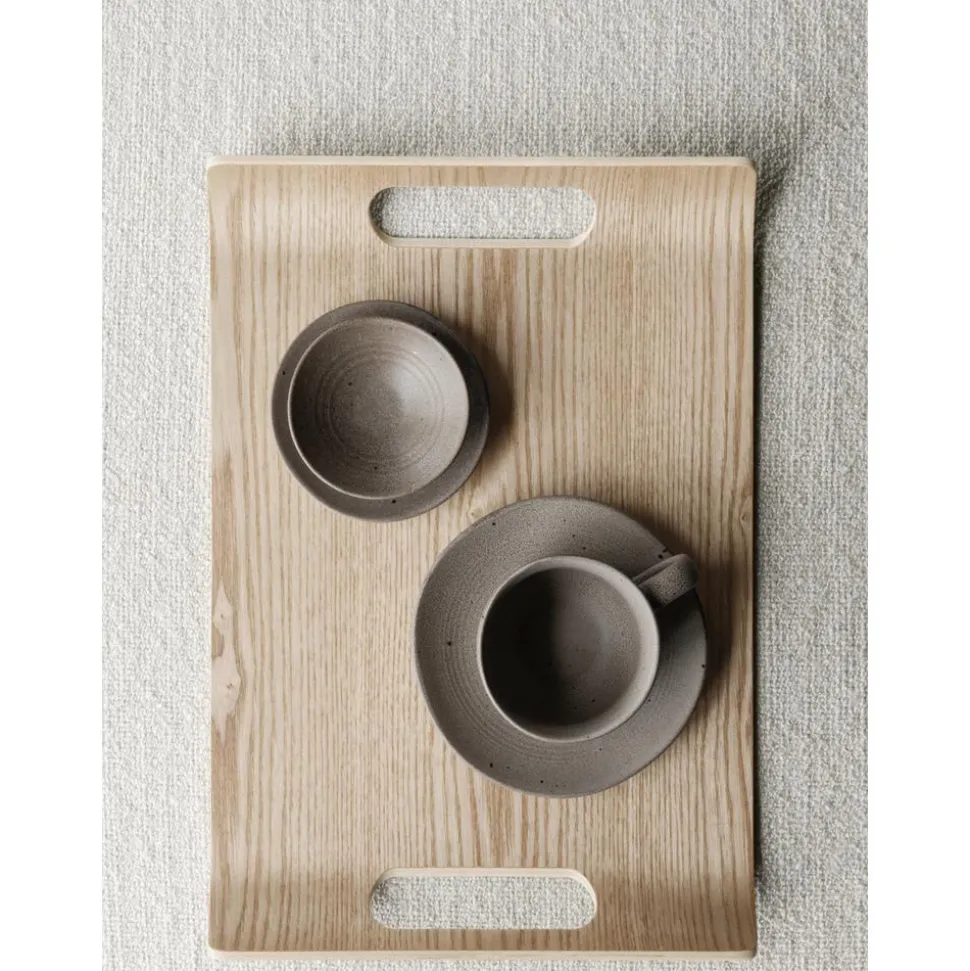 Bandeja Decorativa De Madera Wilo, 36 Cm
