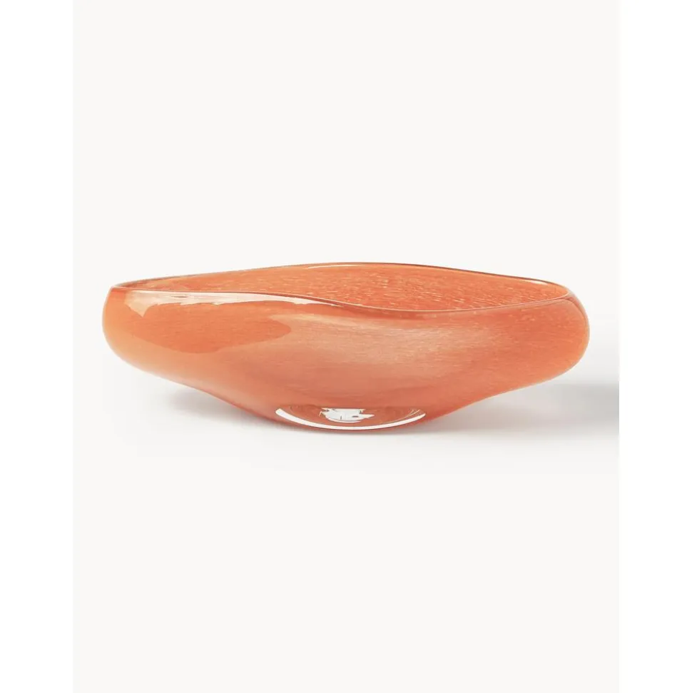 Bol Decorativo Artesanal De Vidrio Ashley