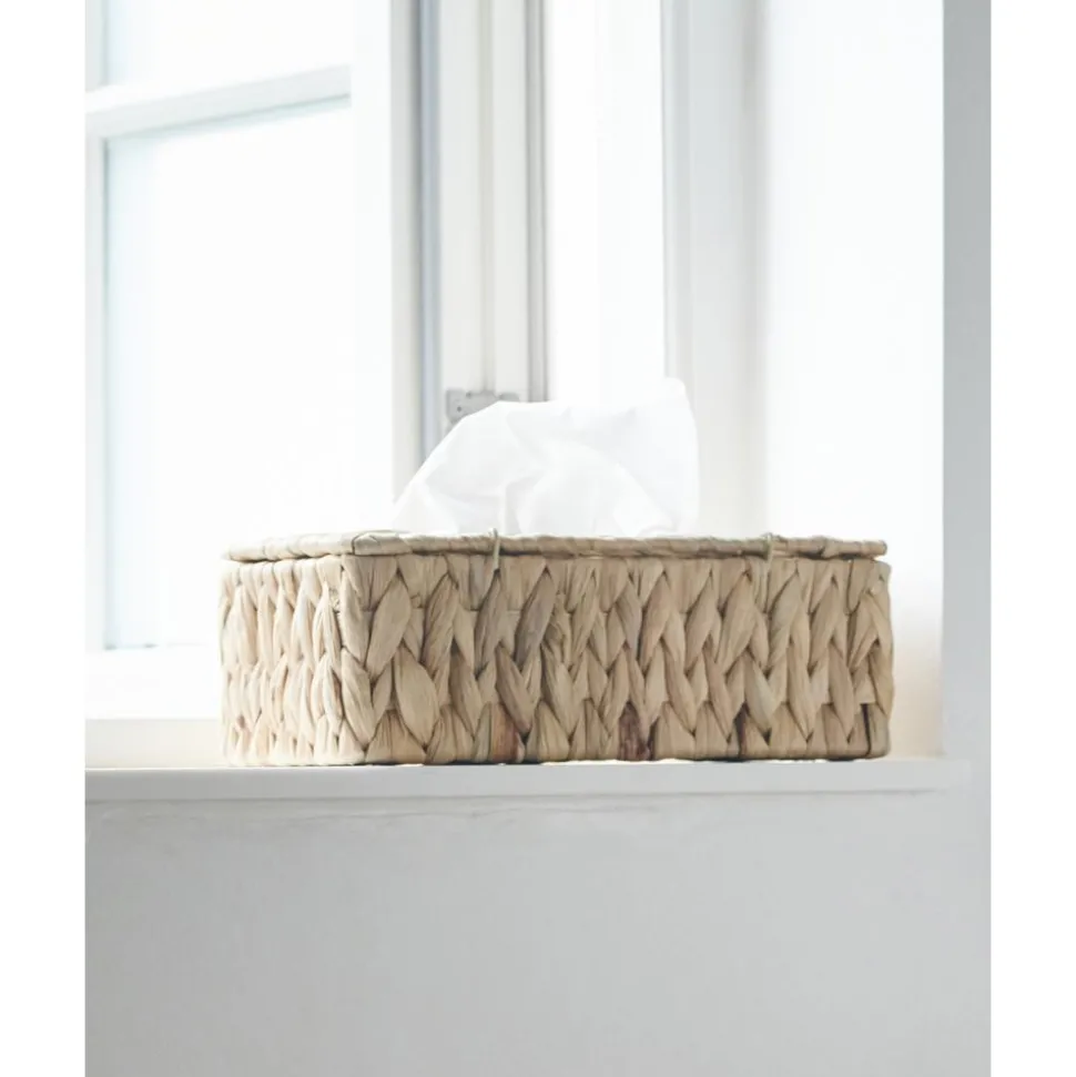 Caja De Panuelos De Fibras Naturales Cleana