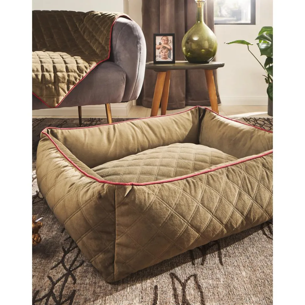 Cama Para Mascotas De Terciopelo Oxford, Tamanos Diferentes
