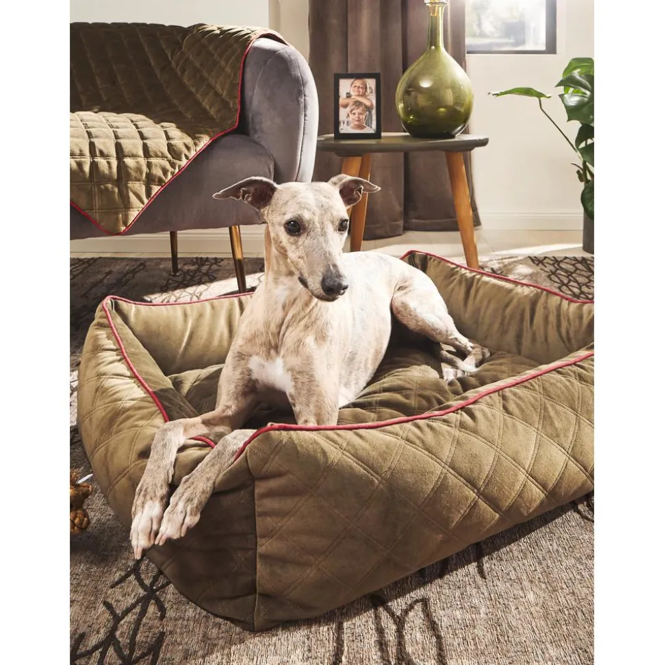 Cama Para Mascotas De Terciopelo Oxford, Tamanos Diferentes