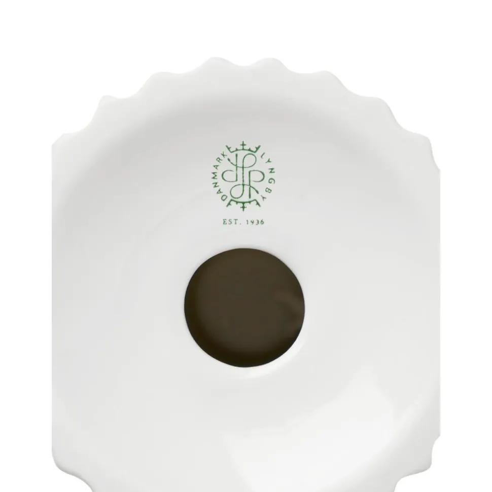 Candelabro De Porcelana Con Relieves Tura