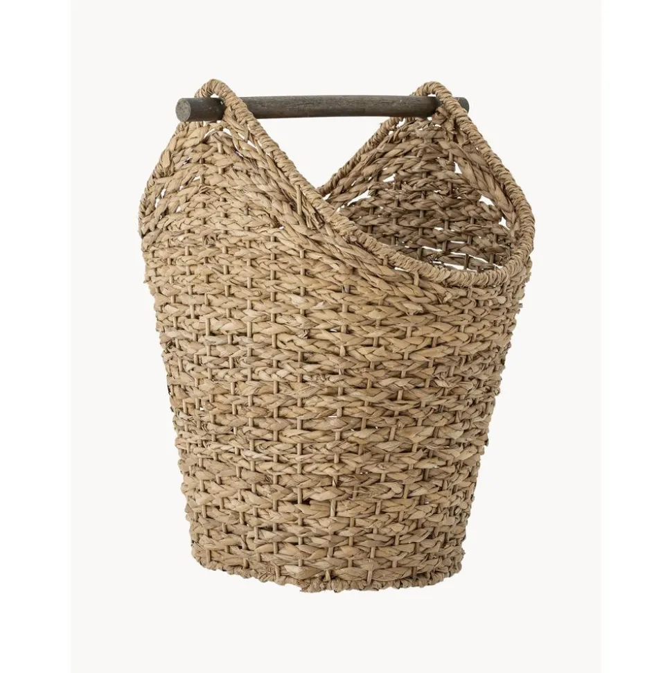 Cesta Artesanal De Fibras Naturales Timmi