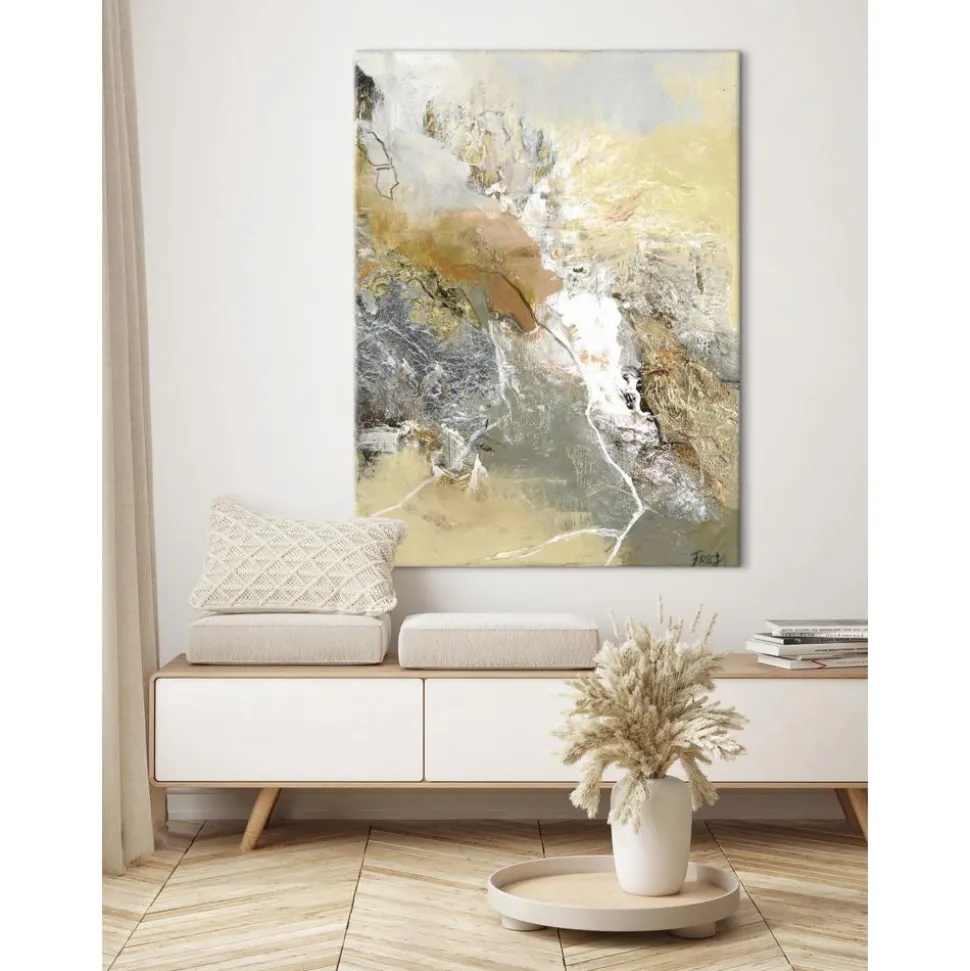Cuadro En Lienzo Pintado A Mano Sunny Days