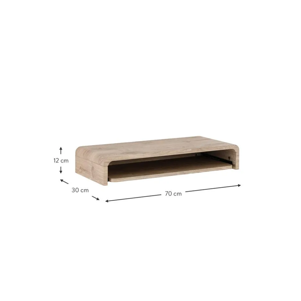 Escritorio De Pared De Madera Woodie