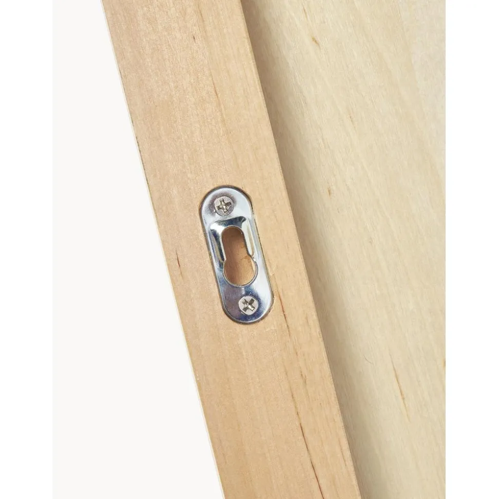 Espejo De Pared De Madera De Abedul Nele