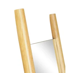 Espejo De Pie De Roble Elin