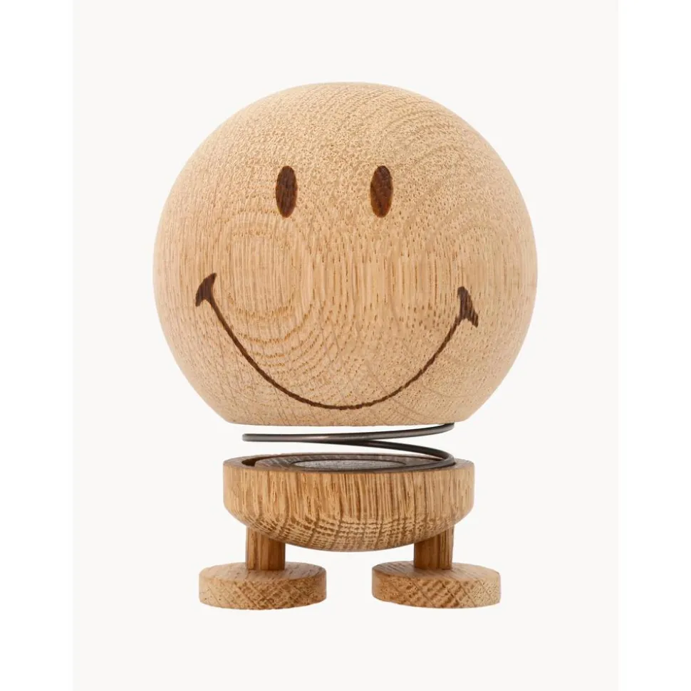 Figura Decorativa De Roble Smiley