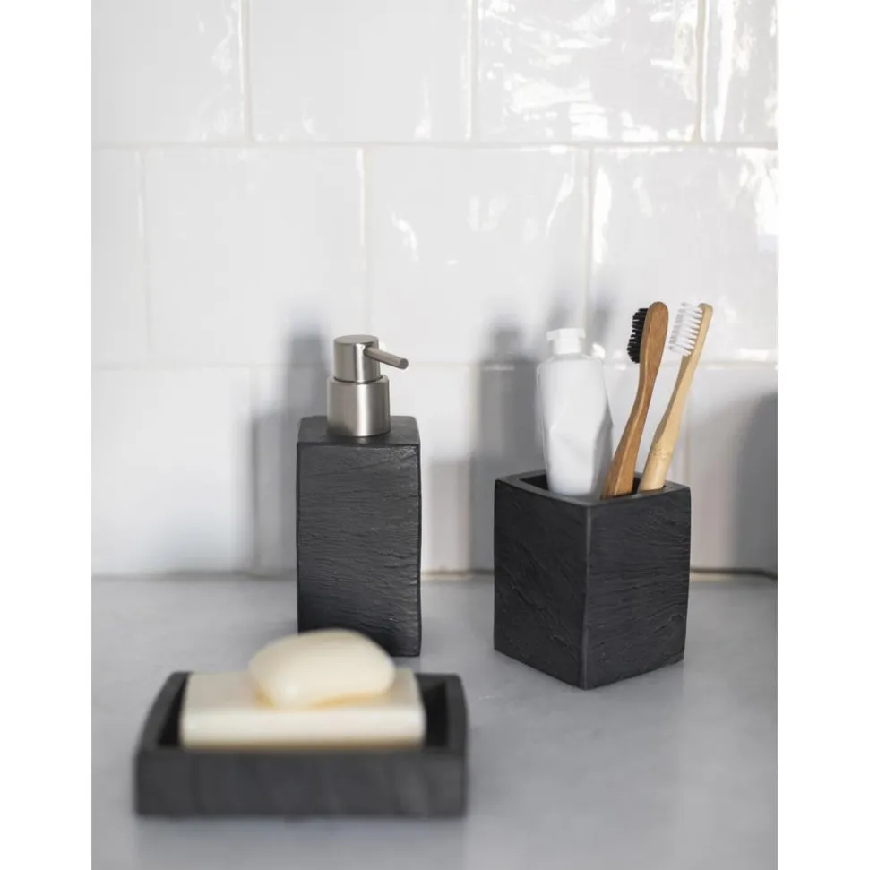 Jabonera En Look Pizarra Slate