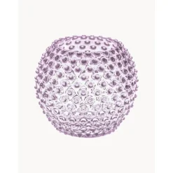 Jarron Artesanal Con Relieves Hobnail