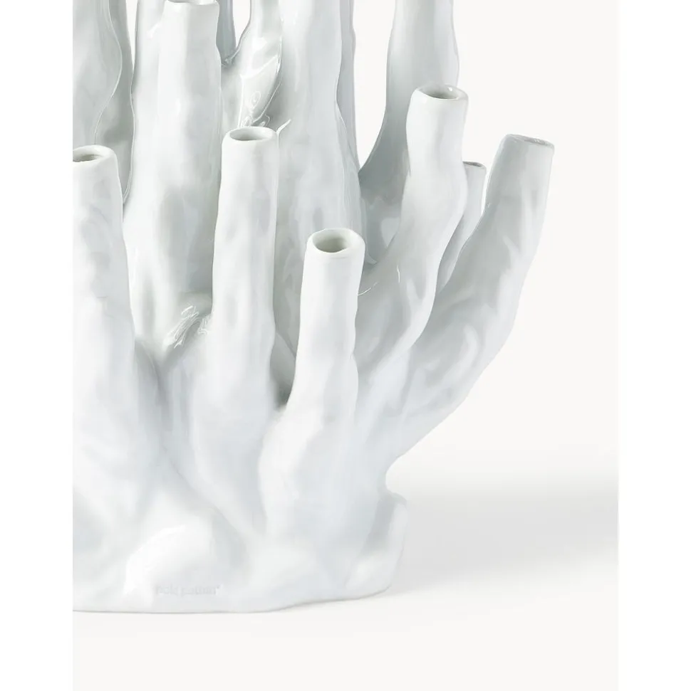 Jarron De Porcelana De Diseno Coral