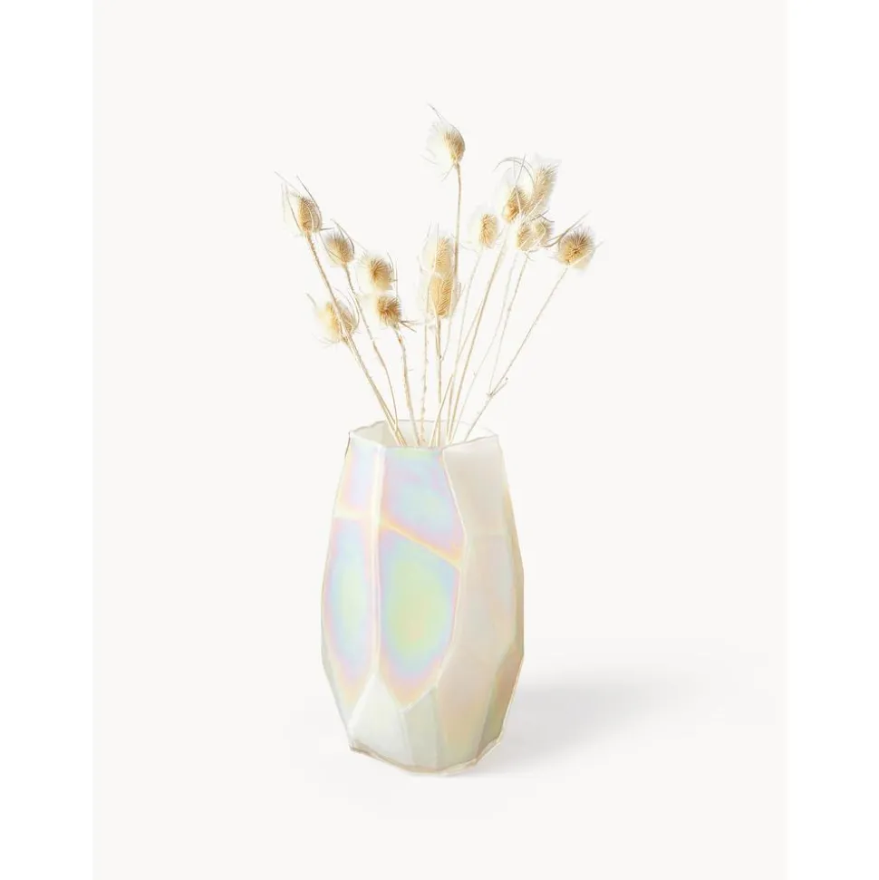 Jarron Ridiscente De Diseno Luster