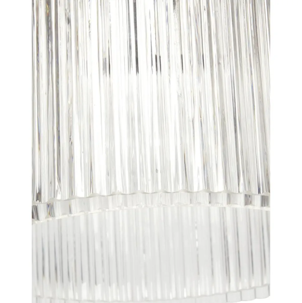Lampara De Techo De Vidrio Con Relieves Ripple