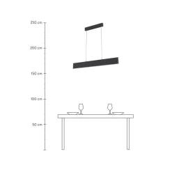 Lampara De Techo Led Grande Step