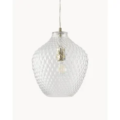 Lampara De Techo Pequena De Vidrio Lee