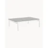 Mesa De Centro Para Exterior Florencia, Con Tablero De Cristal