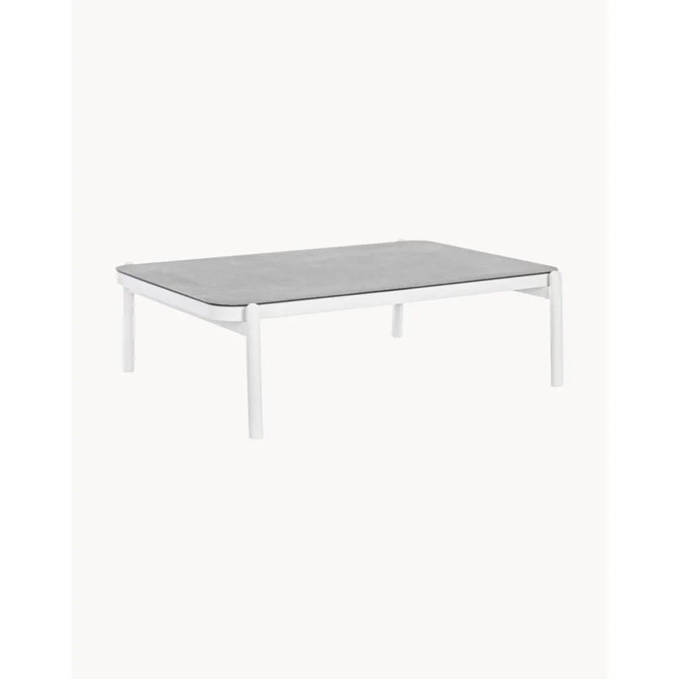 Mesa De Centro Para Exterior Florencia, Con Tablero De Cristal
