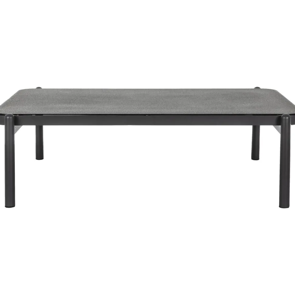 Mesa De Centro Para Exterior Florencia, Con Tablero De Cristal