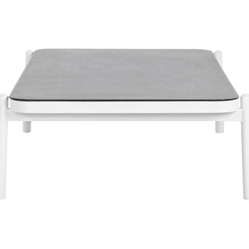 Mesa De Centro Para Exterior Florencia, Con Tablero De Cristal