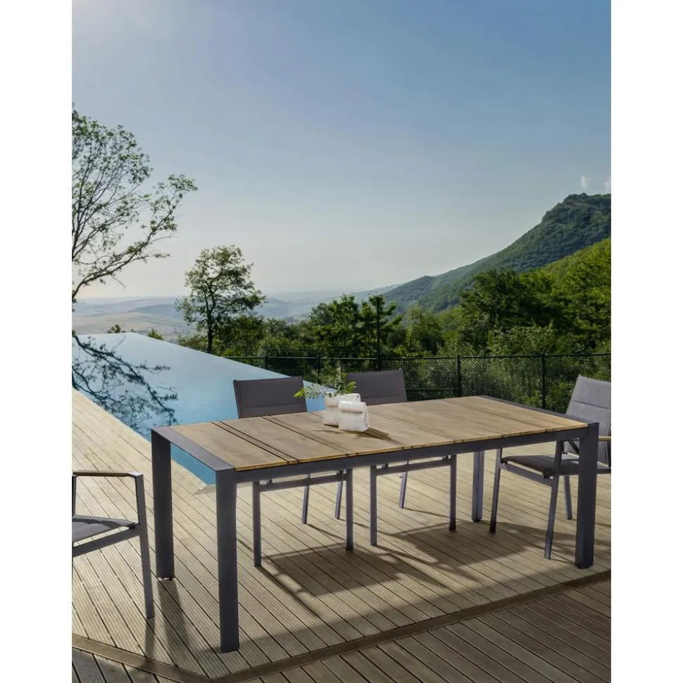 Mesa De Comedor Para Exterior Kubik, 198 X 100 Cm