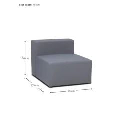 Modulo Central Para Exterior Sofa Simon