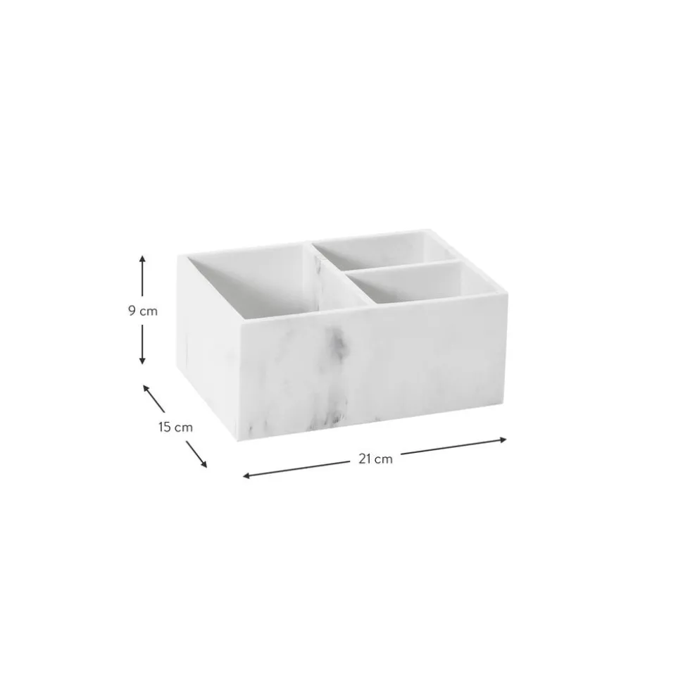 Organizador De Cosmeticos En Look Marmol Karla