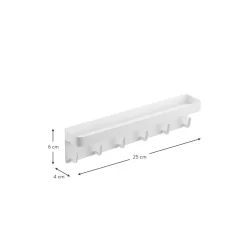 Perchero De Pared Con Parte Trasera Magnetica Smart