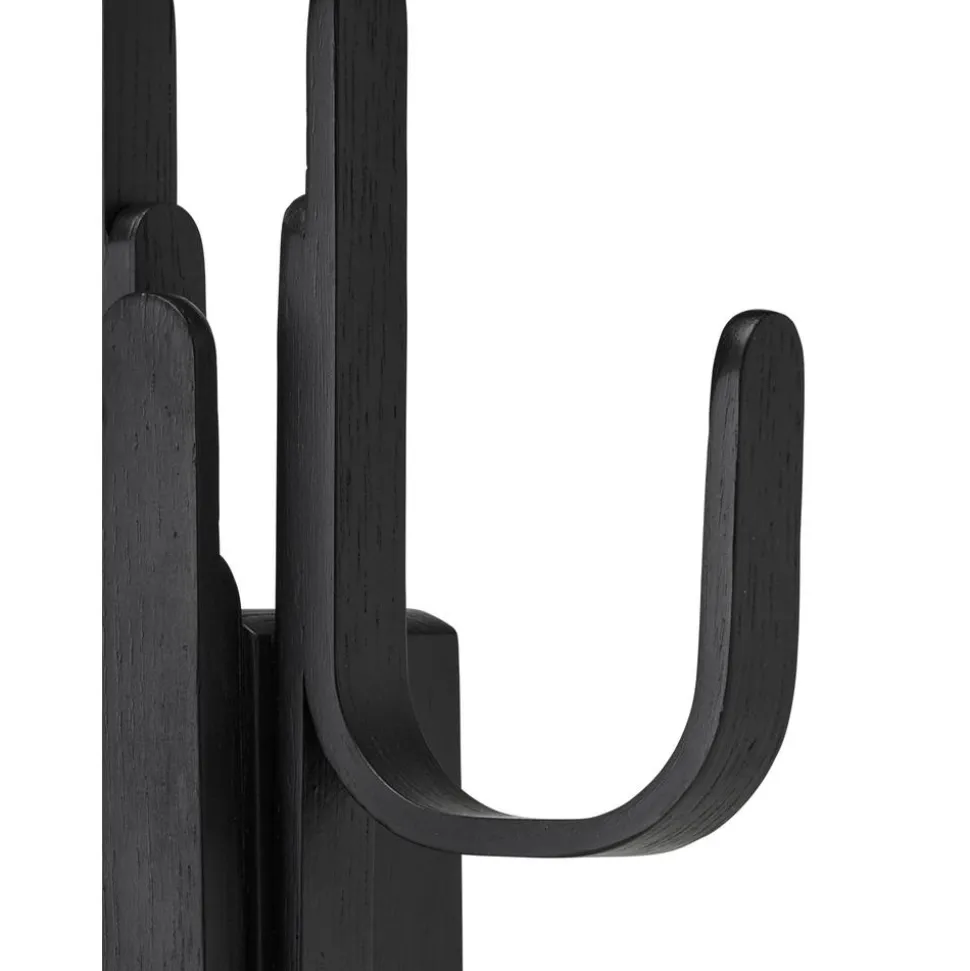 Perchero De Pared De Madera De Roble Woody