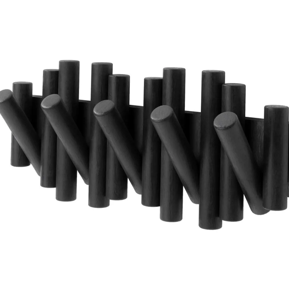 Perchero De Pared De Madera De Pino Picket