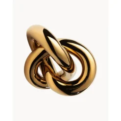 Pieza Decorativa De Ceramica Knot