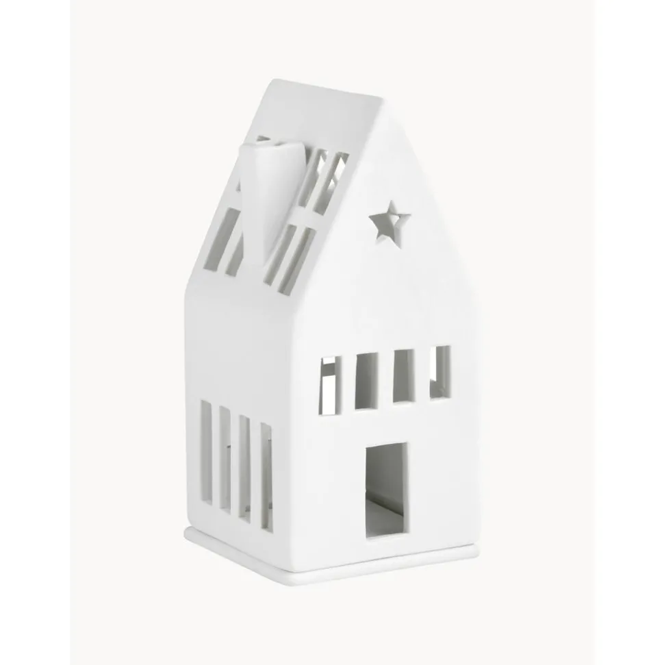 Portavela De Porcelana Living