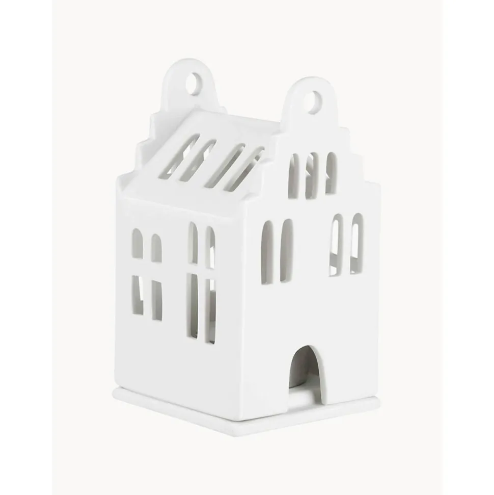 Portavela De Porcelana Living