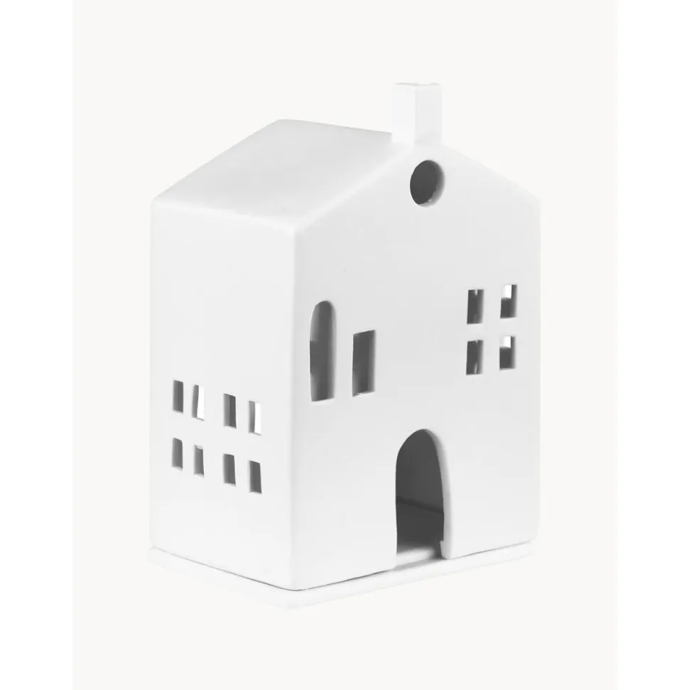 Portavela De Porcelana Living