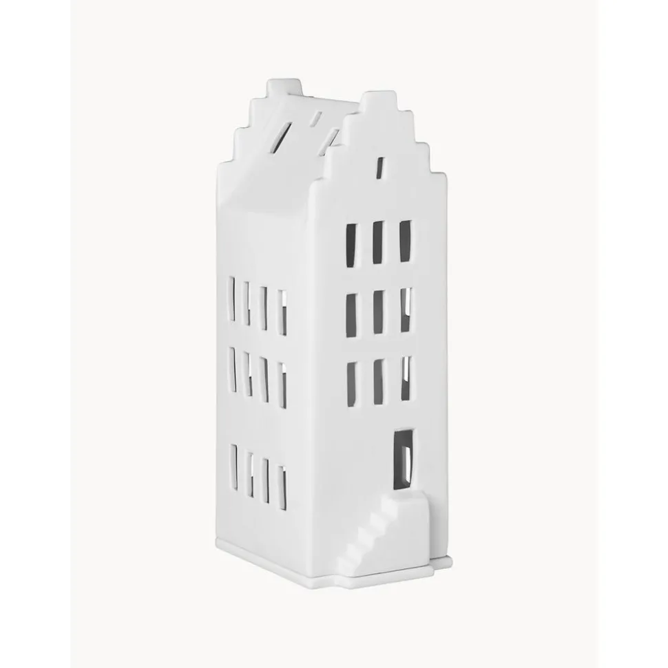 Portavelas De Porcelana Living