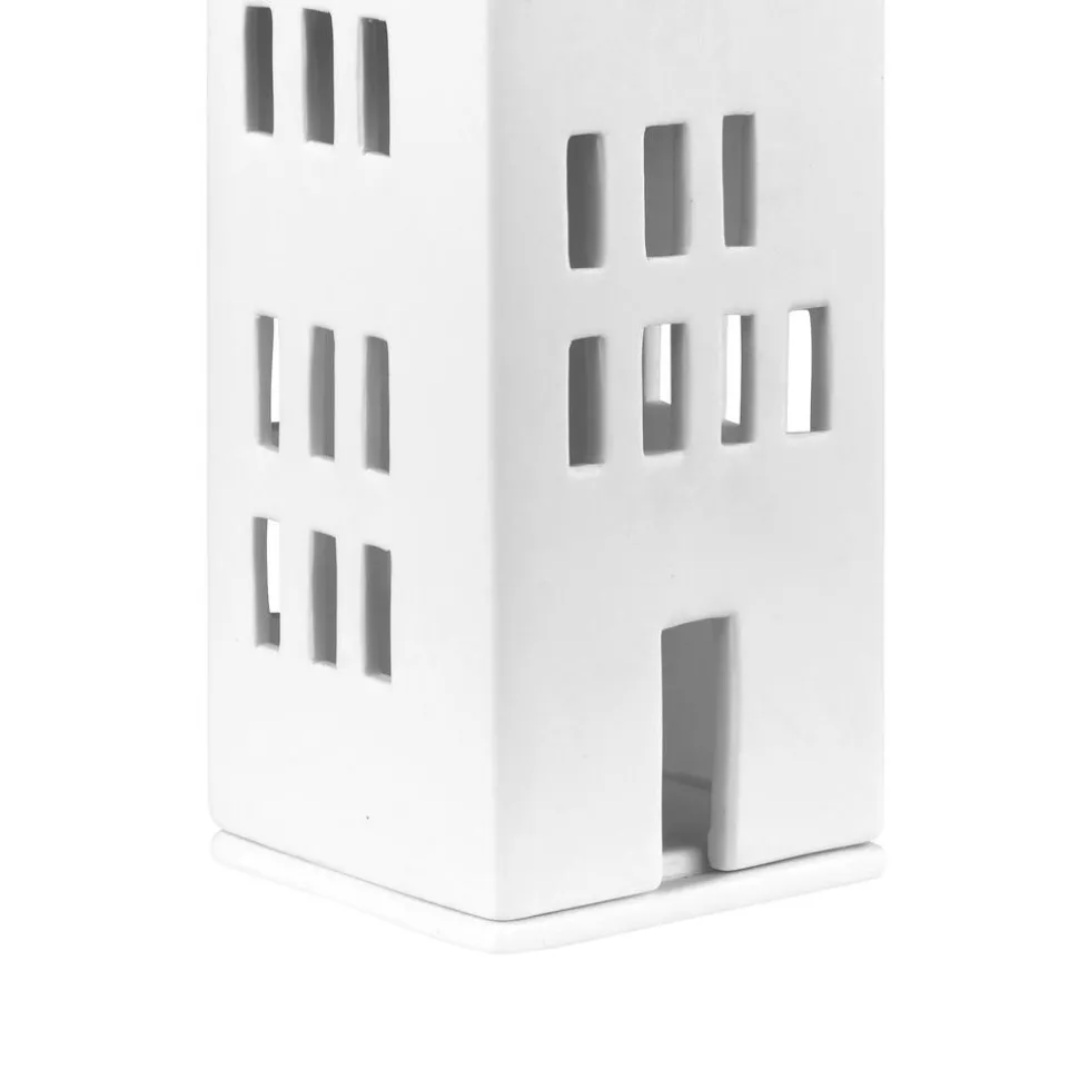 Portavelas De Porcelana Living
