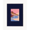 Poster Blue Landscape