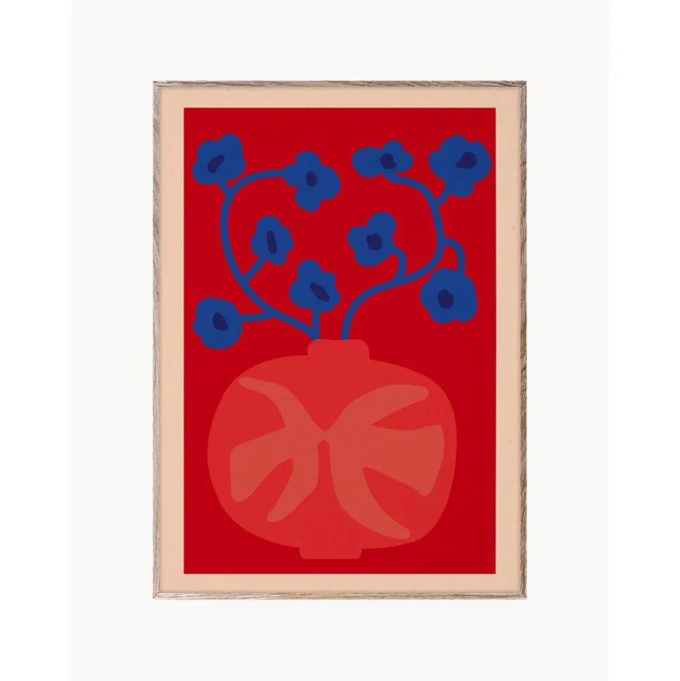 Poster The Red Vase
