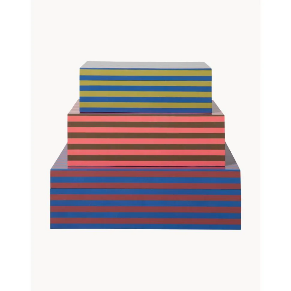 Set De Cajas Artesanales Dusk, 3 Uds.